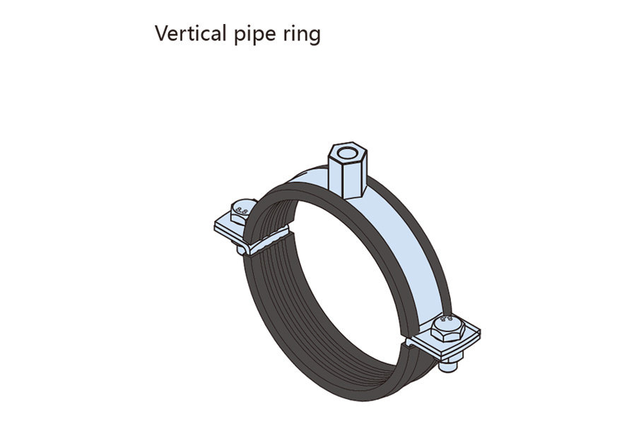 Vertical pipe ring