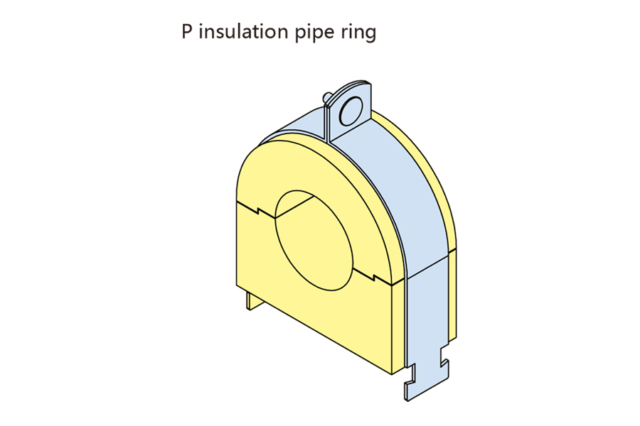 P insulation pipe ring 
